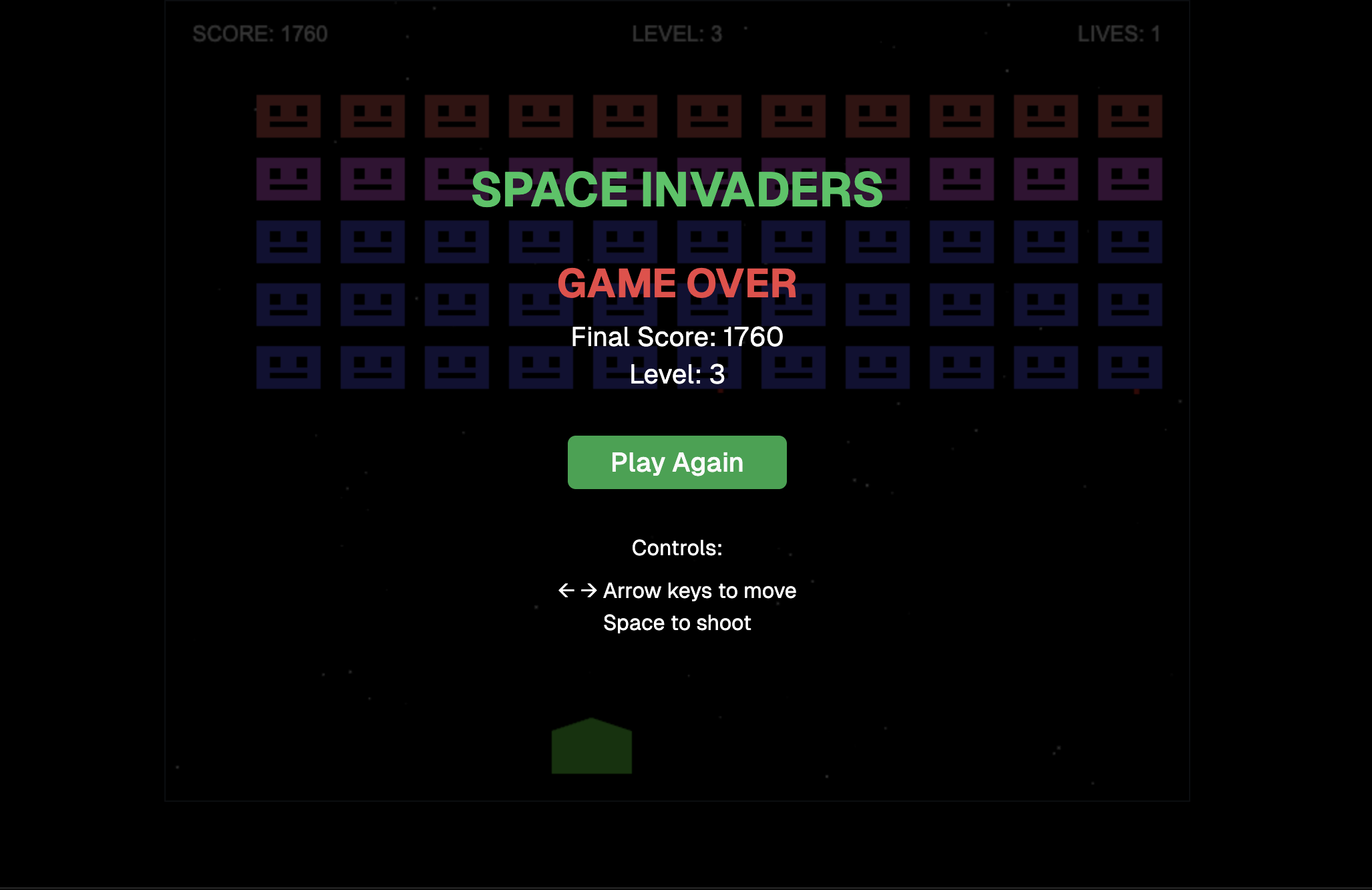 Space Invaders Remake